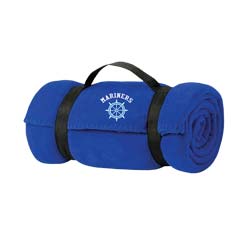 Fleece Blanket with Strap