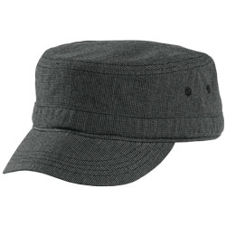 Houndstooth Military Hat