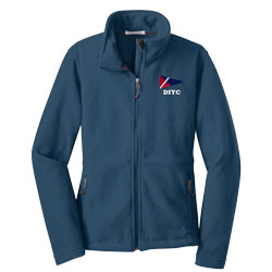 Ladies Fleece Jacket with Logo