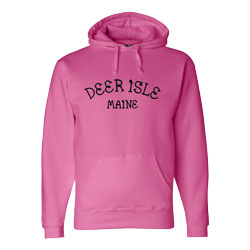 Youth Hoodie with Deer Isle